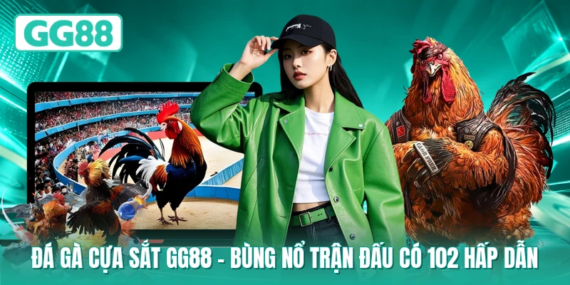 Đá Gà Cựa Sắt GG88 - Bùng Nổ Trận Đấu Có 102 Hấp Dẫn